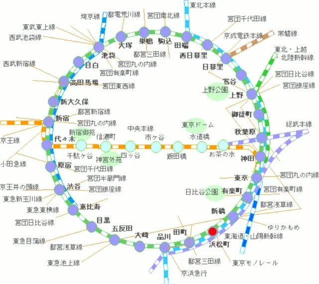 车体广告通常首选山手线