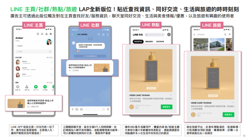 Line其他页面