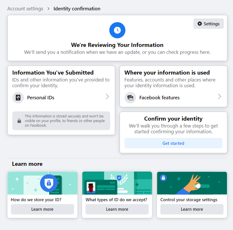 facebook账户被限制的原因/Facebook广告账户真实性存在问题
